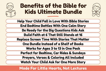 Bible for kids Guide + App
