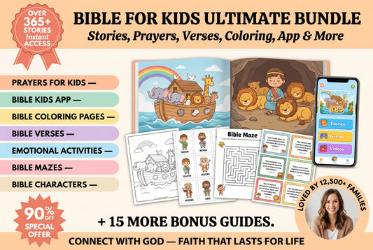 Bible for kids Guide + App