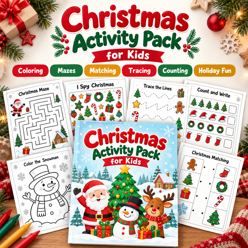 Christmas Activities For Kids – Little Berry